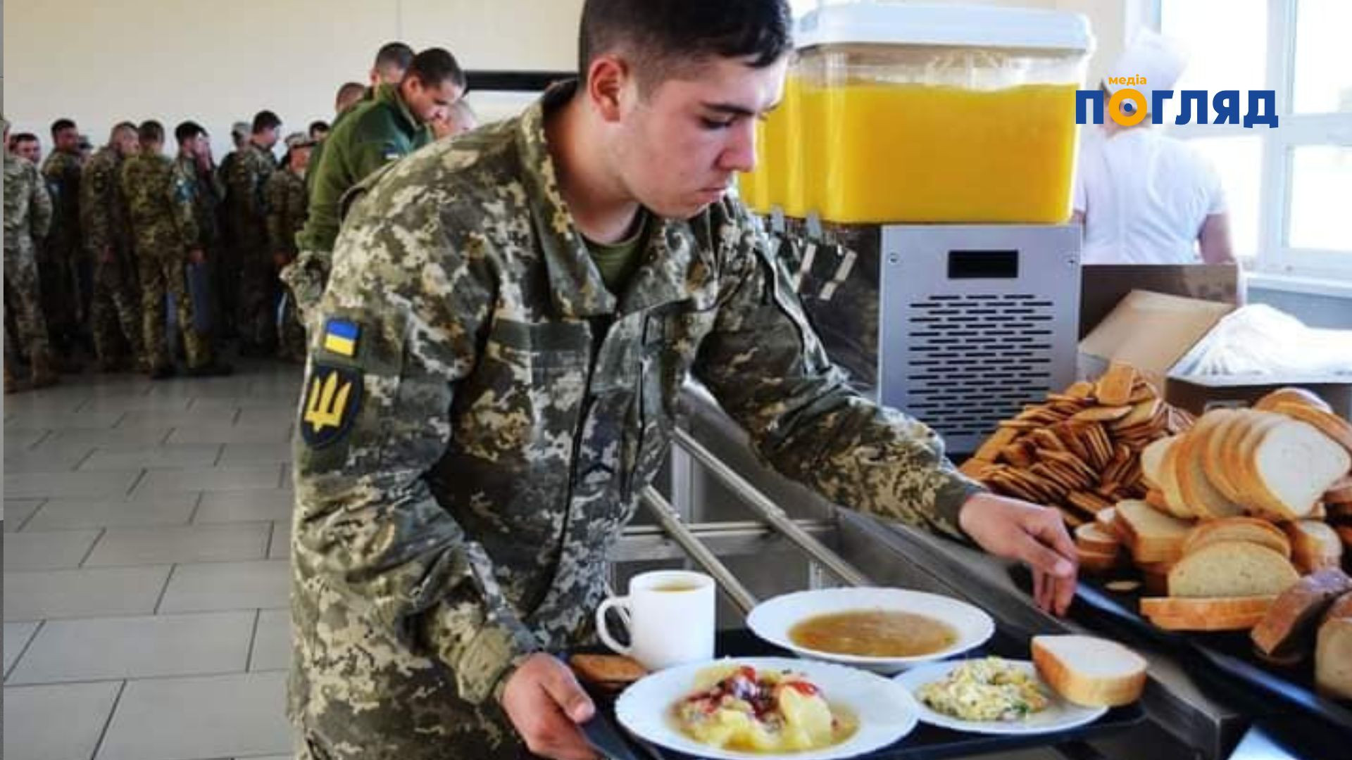 У ТЦК мобілізованих годуватимуть за державний кошт (ФОТО) - зображення